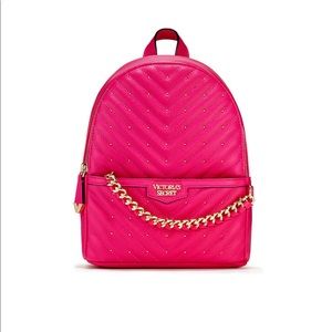 Victoria’s Secret Fuchsia Pink Mini Backpa…